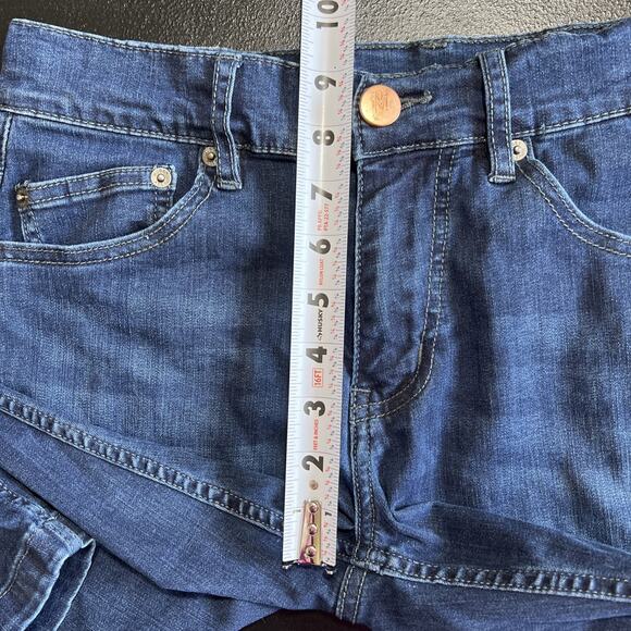 Mugsy Jeans 28x30 (Hem 26.5") Blue Fultons Tapered Dark Wash Stretch FLX3NTFU - Picture 13 of 15